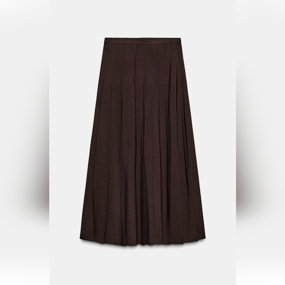 Zara ZW COLLECTION LONG BOX PLEAT SKIRT(S)